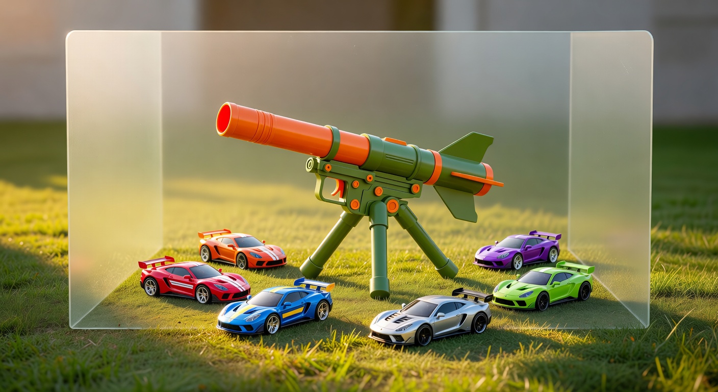 Outdoor Rocket Launcher Toy